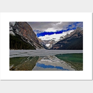 Lake Louise Victoria Glacier Banff National Park Alberta Canada Posters and Art